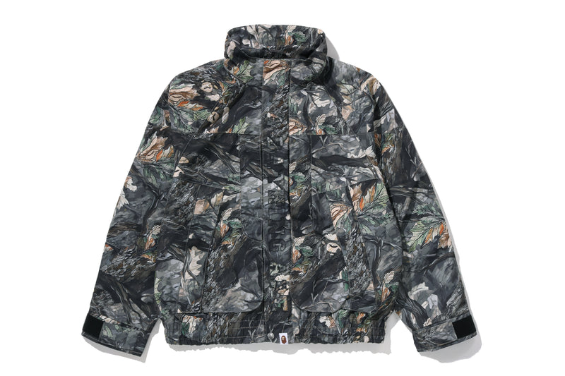 TREE EDGE CAMO HOODED SNOWBOARD JACKET