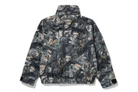 TREE EDGE CAMO HOODED SNOWBOARD JACKET