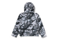 TREE EDGE CAMO HOODED SNOWBOARD JACKET