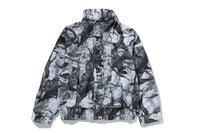 TREE EDGE CAMO HOODED SNOWBOARD JACKET