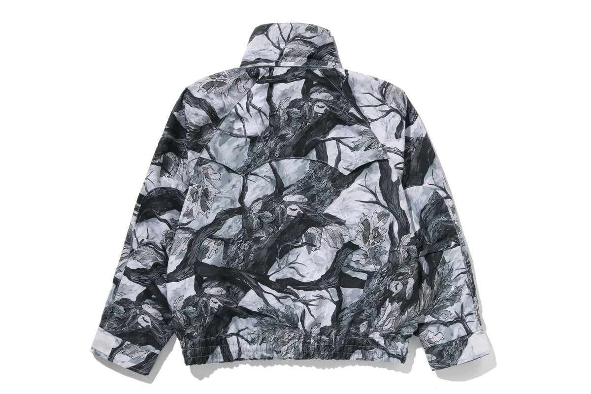TREE EDGE CAMO HOODED SNOWBOARD JACKET