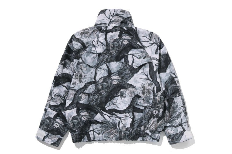 TREE EDGE CAMO HOODED SNOWBOARD JACKET