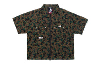 BAPE BY KAZUKI KURAISHI PIXELATE CAMO DETACHABLE ZIP JACKET