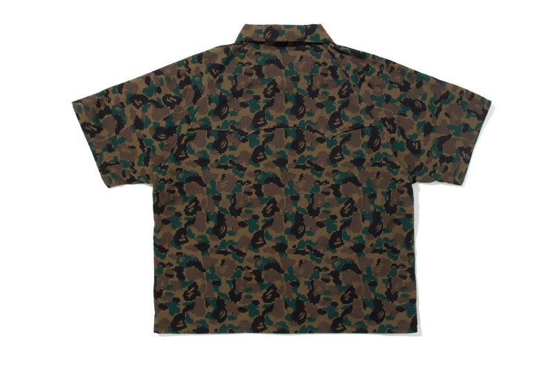 BAPE BY KAZUKI KURAISHI PIXELATE CAMO DETACHABLE ZIP JACKET