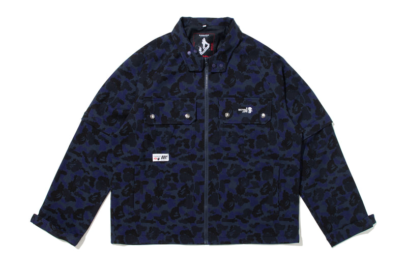BAPE BY KAZUKI KURAISHI PIXELATE CAMO DETACHABLE ZIP JACKET