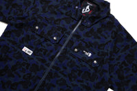 BAPE BY KAZUKI KURAISHI PIXELATE CAMO DETACHABLE ZIP JACKET