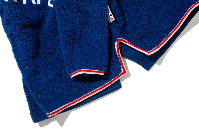 BAPE BY KAZUKI KURAISHI SHERPA DETACHABLE COACH JACKET