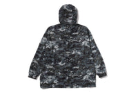 MULTI PIXEL CAMO MESH HOODIE JACKET