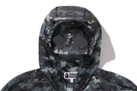MULTI PIXEL CAMO MESH HOODIE JACKET