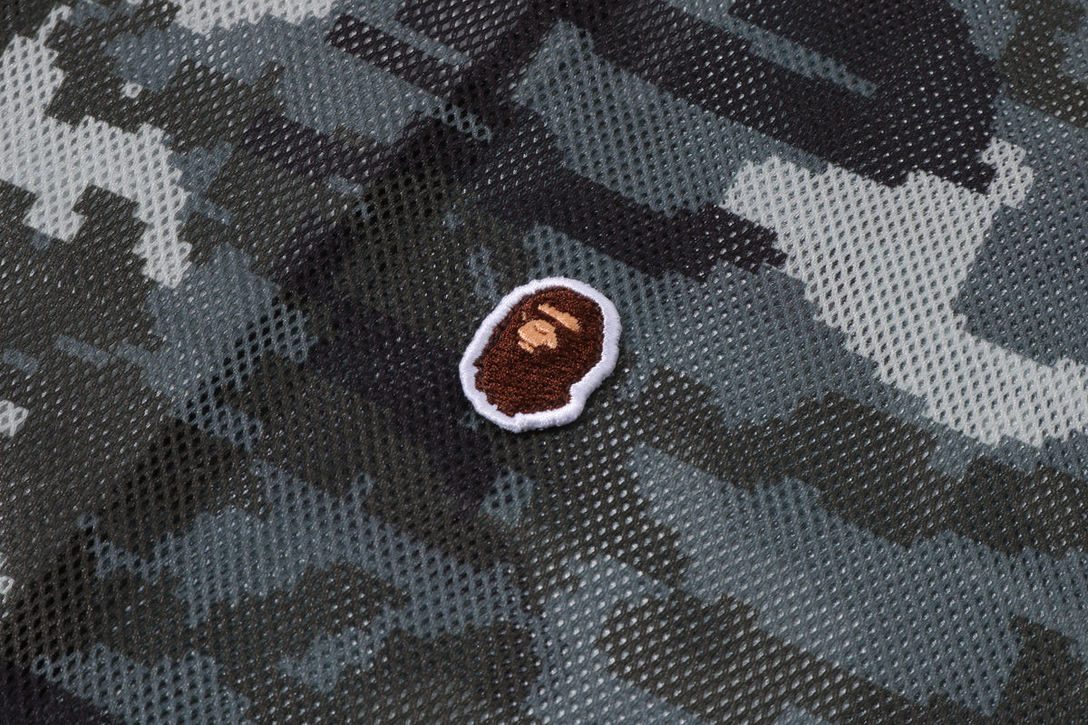 MULTI PIXEL CAMO MESH HOODIE JACKET