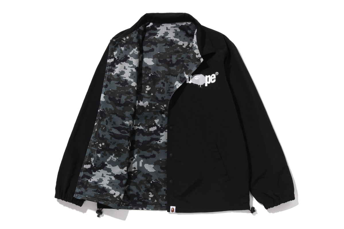 BAPE REVERSIBLE COACH JACKET