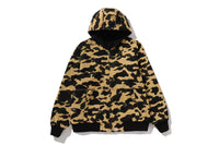 1ST CAMO REVERSIBLE ZIP HOODIE JACKET