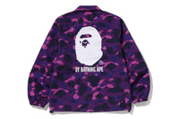 COLOR CAMO COACH JACKET