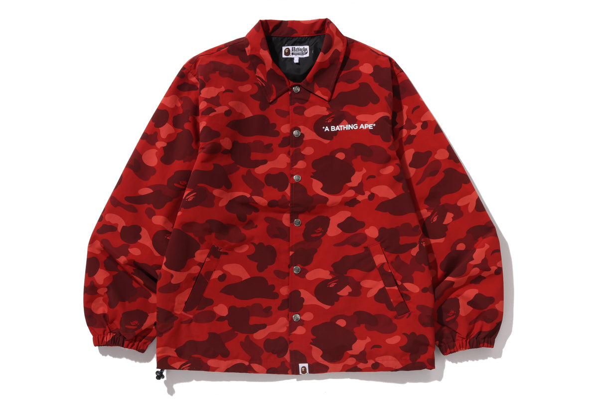 COLOR CAMO COACH JACKET