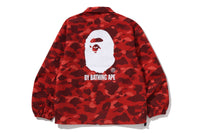 COLOR CAMO COACH JACKET