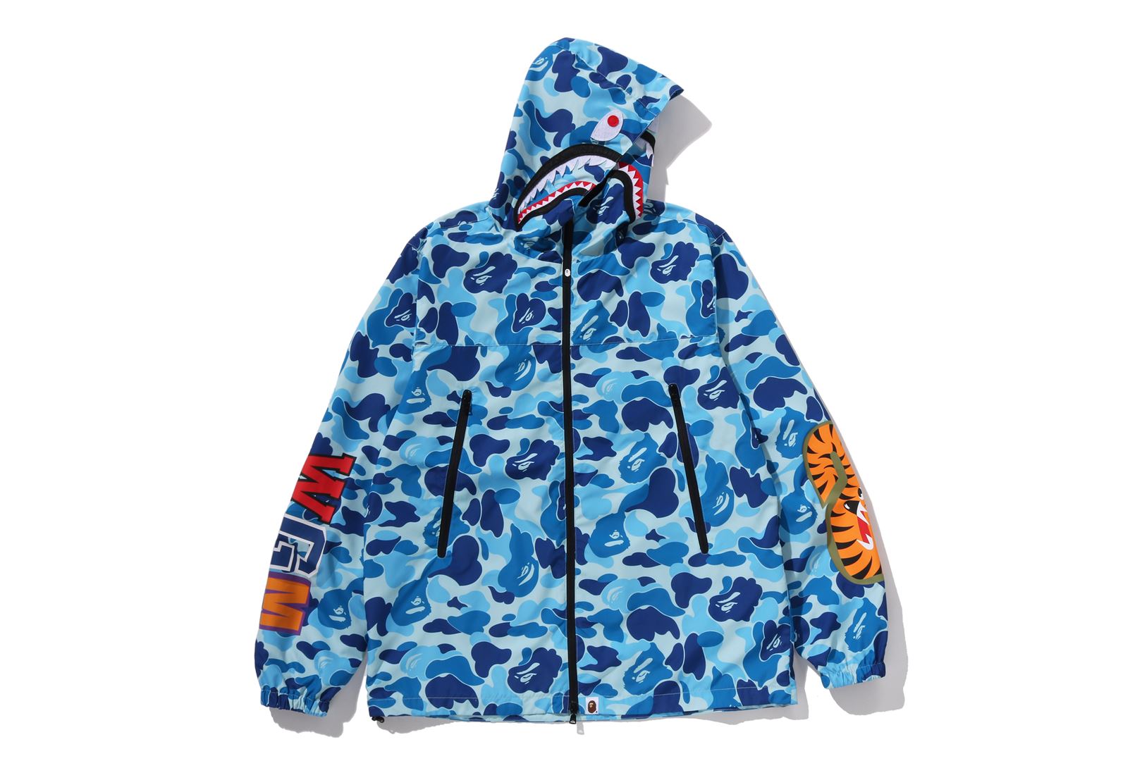 ジャケット・アウター BAPE COLOR CAMO SHARK HOODIE SHIRT ABC CAMO SHARK HOODIE JACKET – eu.bape.com