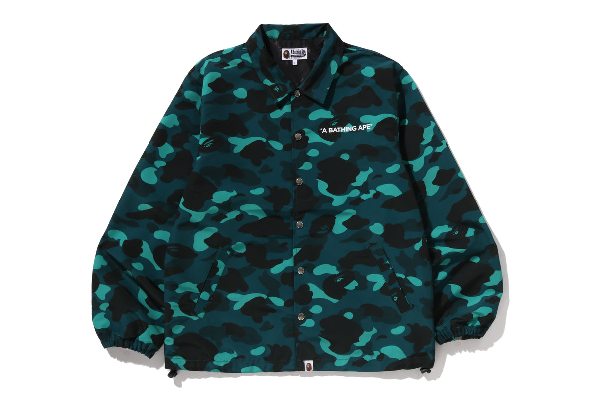 COLOR CAMO COACH JACKET