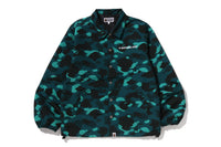 COLOR CAMO COACH JACKET