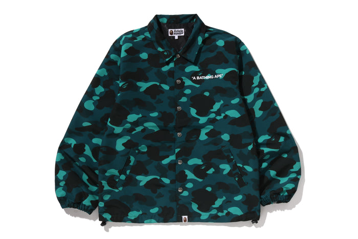 COLOR CAMO COACH JACKET