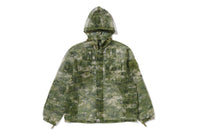 MULTI PIXEL CAMO MASK HOODED SHIRT JACKET