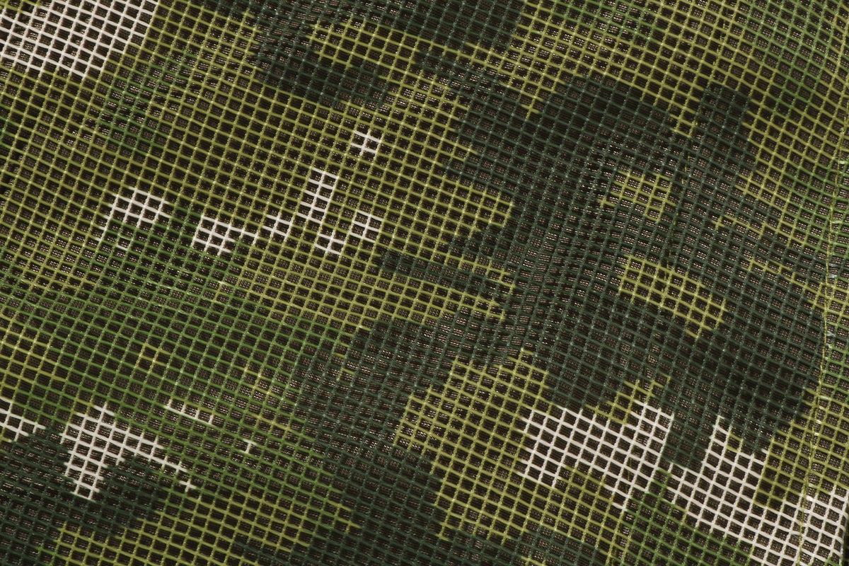 MULTI PIXEL CAMO MASK HOODED SHIRT JACKET