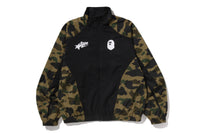1ST CAMO STAND COLLAR TRACK JACKET