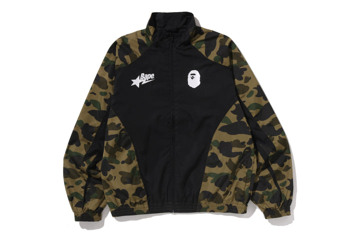 1ST CAMO STAND COLLAR TRACK JACKET