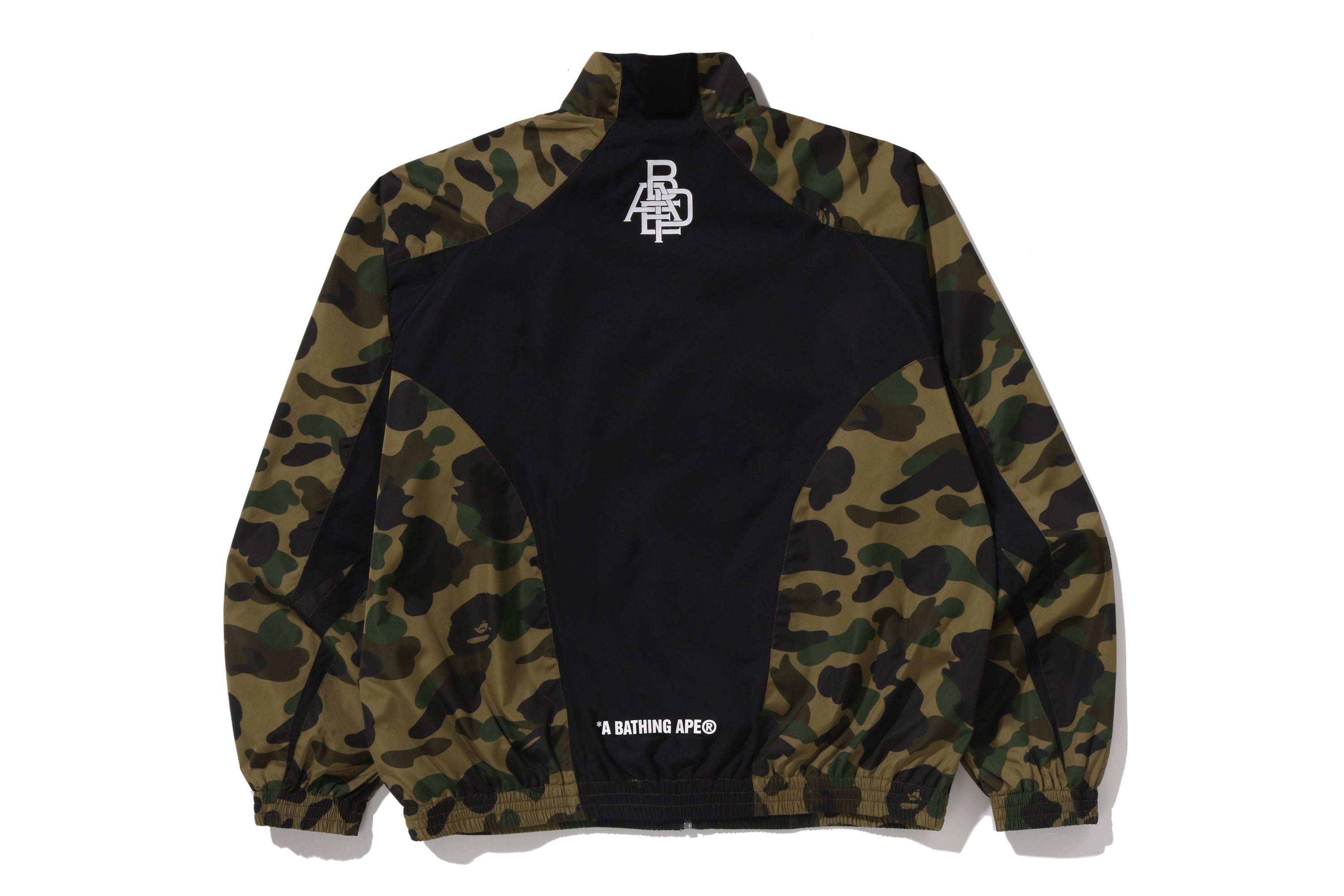 1ST CAMO STAND COLLAR TRACK JACKET – eu.bape.com