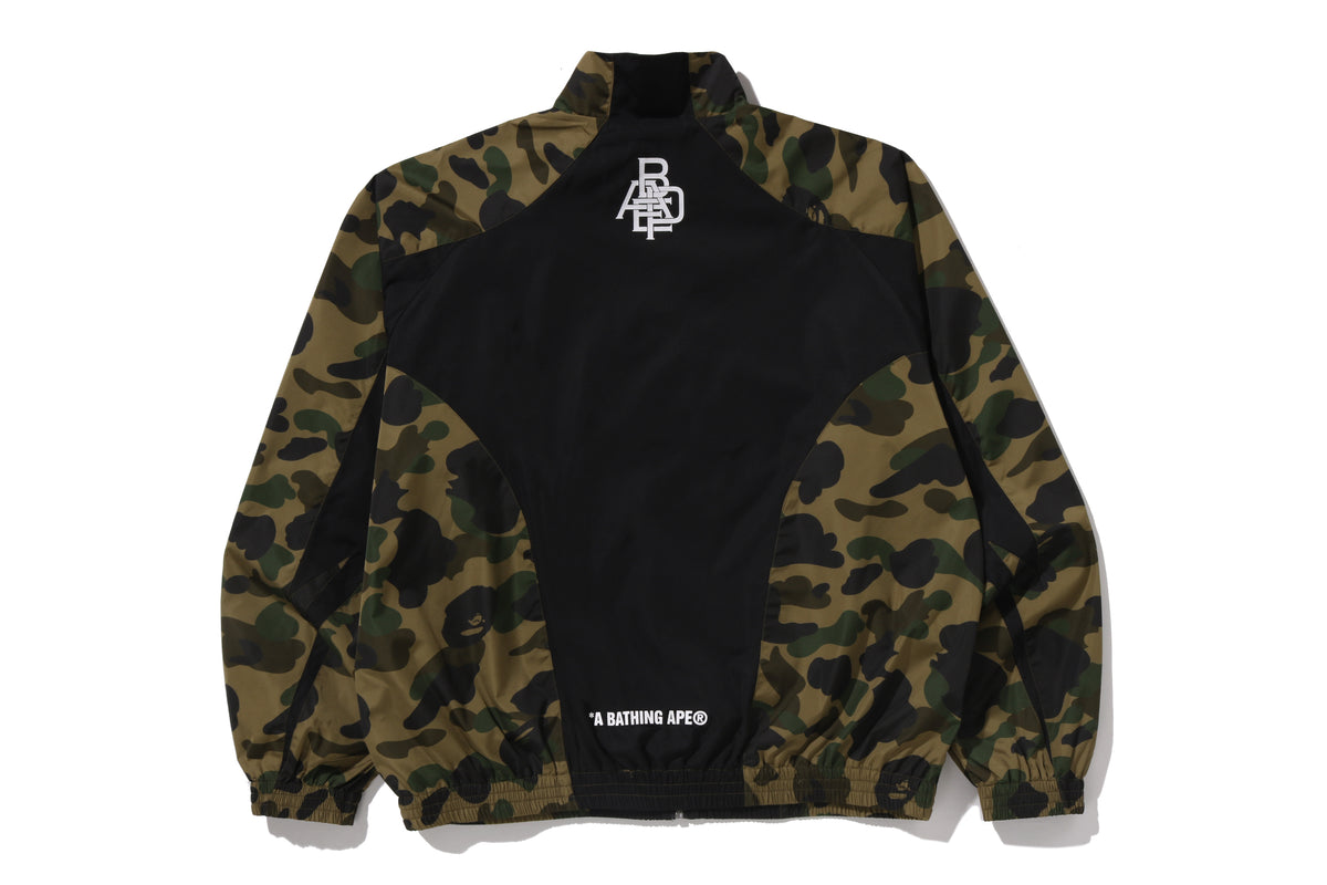 1ST CAMO STAND COLLAR TRACK JACKET