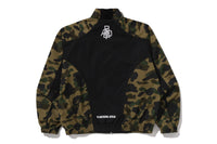 1ST CAMO STAND COLLAR TRACK JACKET