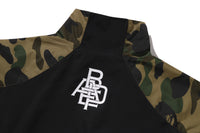 1ST CAMO STAND COLLAR TRACK JACKET