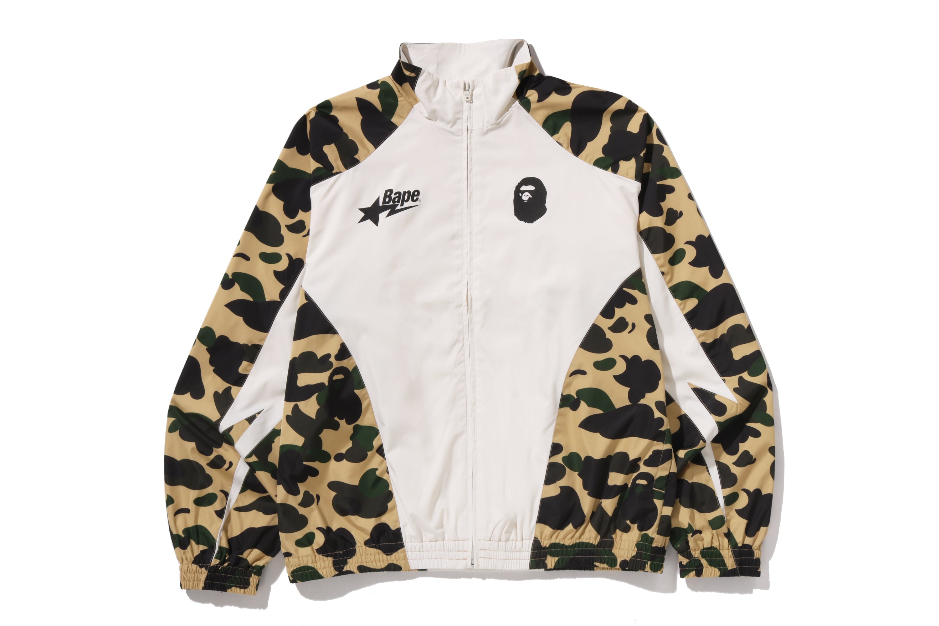 1ST CAMO STAND COLLAR TRACK JACKET – eu.bape.com