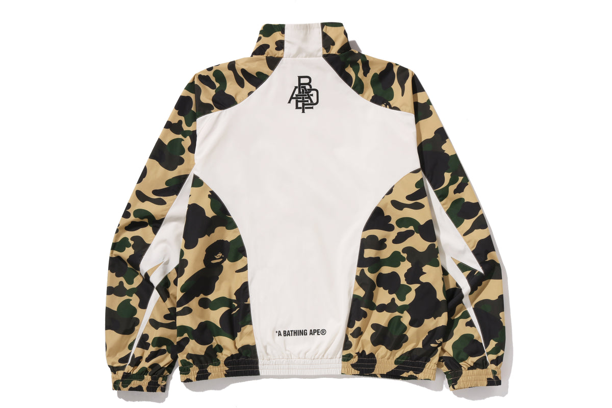 1ST CAMO STAND COLLAR TRACK JACKET