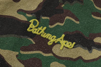 GLITCH WOODLAND CAMO BATHING APE LOGO WORKER JACKET LADIES