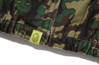 GLITCH WOODLAND CAMO BATHING APE LOGO WORKER JACKET LADIES