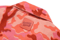 GLITCH WOODLAND CAMO BATHING APE LOGO WORKER JACKET LADIES