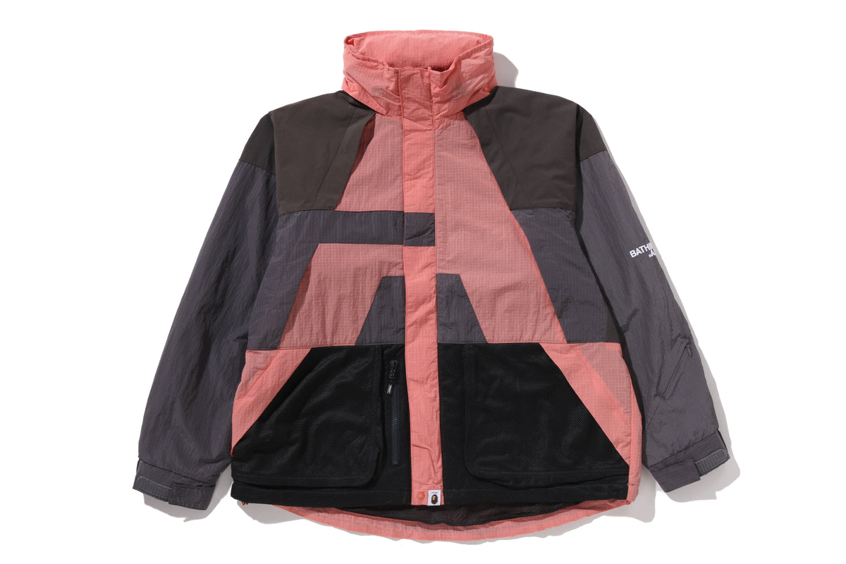 BAPE BY KAZUKI KURAISHI SNOWBOARD NYLON 3- LAYER JACKET