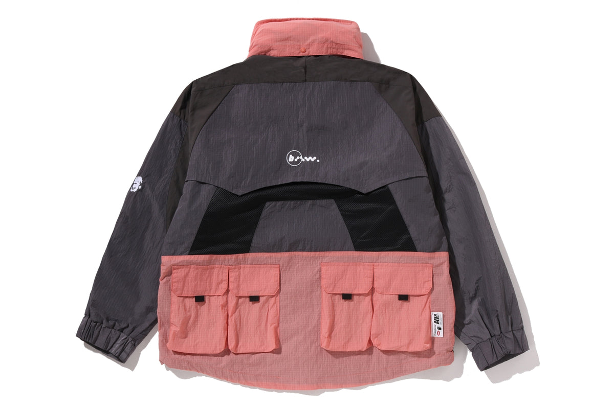 BAPE BY KAZUKI KURAISHI SNOWBOARD NYLON 3- LAYER JACKET