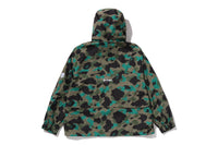 BAPE BY KAZUKI KURAISHI CAMO SHARK PACKABLE SNOWBOARD JACKET