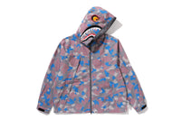 BAPE BY KAZUKI KURAISHI CAMO SHARK PACKABLE SNOWBOARD JACKET