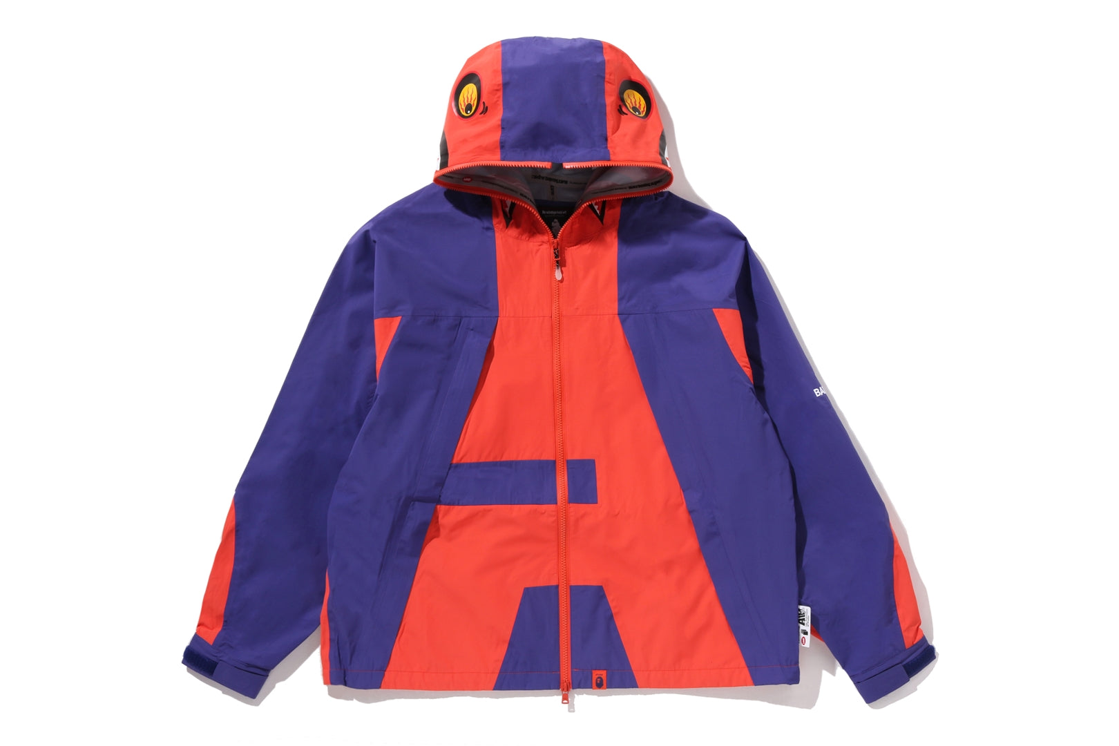 BAPE BY KAZUKI KURAISHI SHARK ZIP PACKABLE SNOWBOARD JACKET – eu