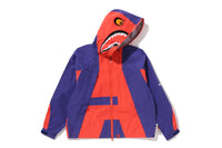 BAPE BY KAZUKI KURAISHI SHARK ZIP PACKABLE SNOWBOARD JACKET