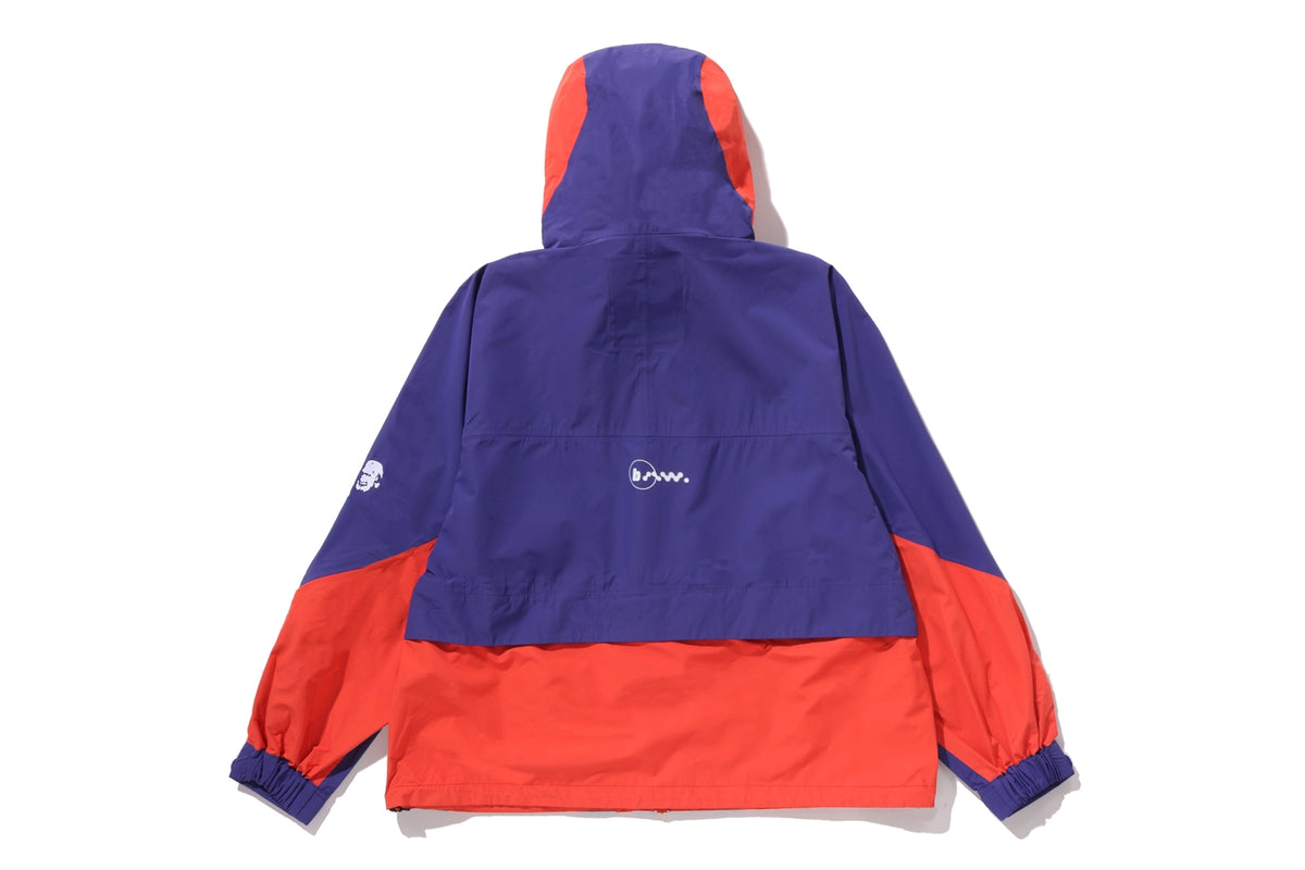 BAPE BY KAZUKI KURAISHI SHARK ZIP PACKABLE SNOWBOARD JACKET