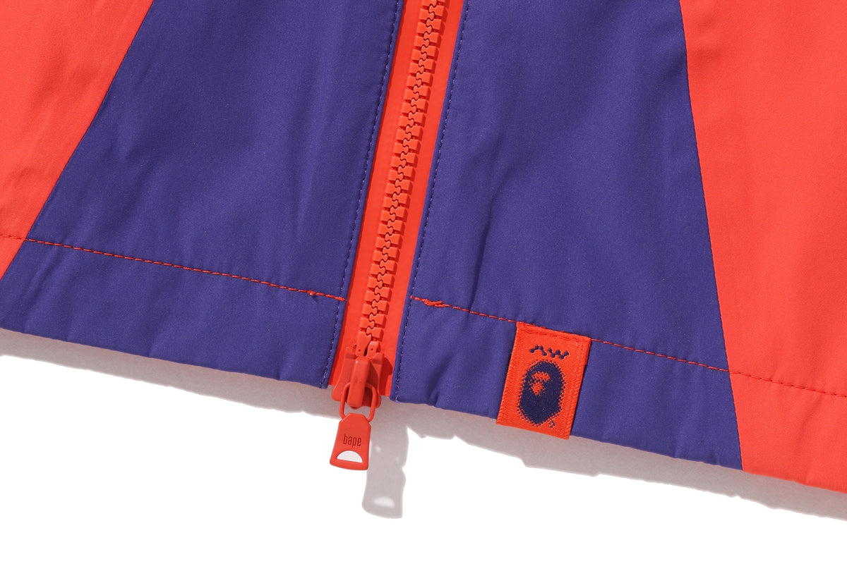 BAPE BY KAZUKI KURAISHI SHARK ZIP PACKABLE SNOWBOARD JACKET