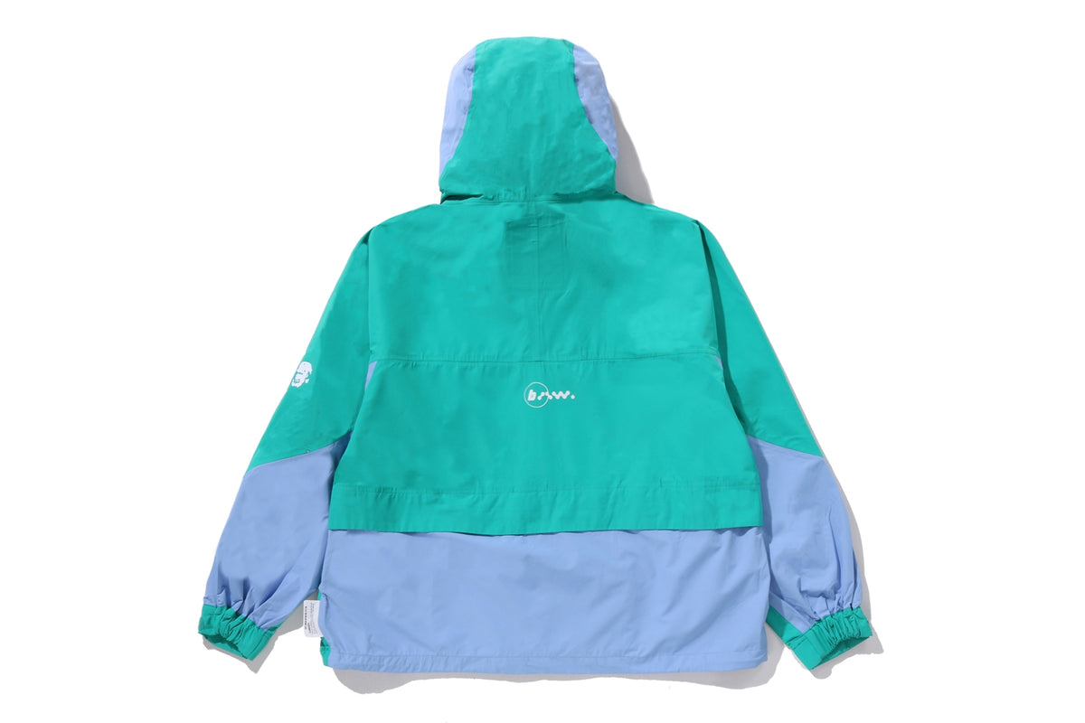 BAPE BY KAZUKI KURAISHI SHARK ZIP PACKABLE SNOWBOARD JACKET