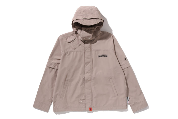 BAPE BY KAZUKI KURAISHI DETACHABLE HOODED 3-LAYER RAIN JACKET