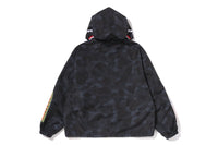 COLOR CAMO REFLECTIVE RIPSTOP SHARK FULL ZIP JACKET