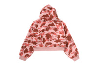 1ST CAMO BOXY CROPPED HOODIE JACKET LADIES