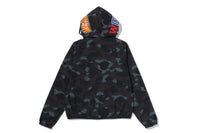 COLOR CAMO SHARK HOODIE JACKET LADIES
