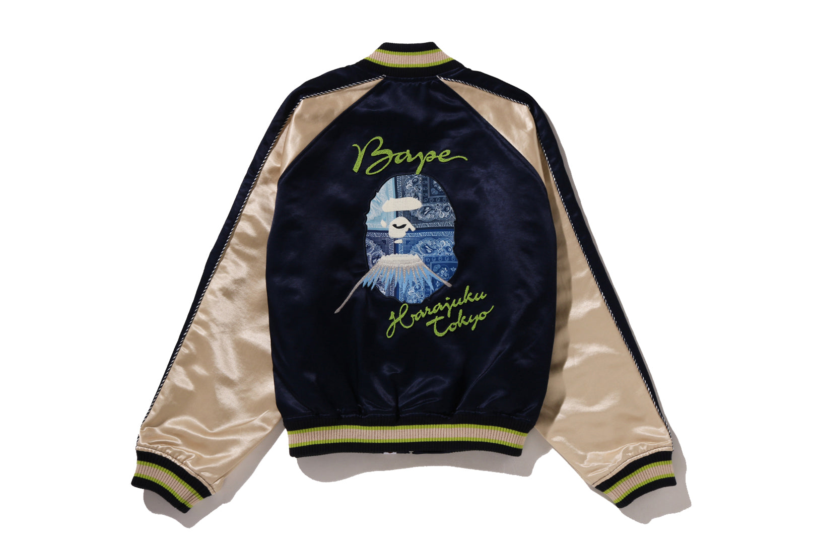 PAISLEY PATTERN APE HEAD SOUVENIR JACKET LADIES – eu.bape.com